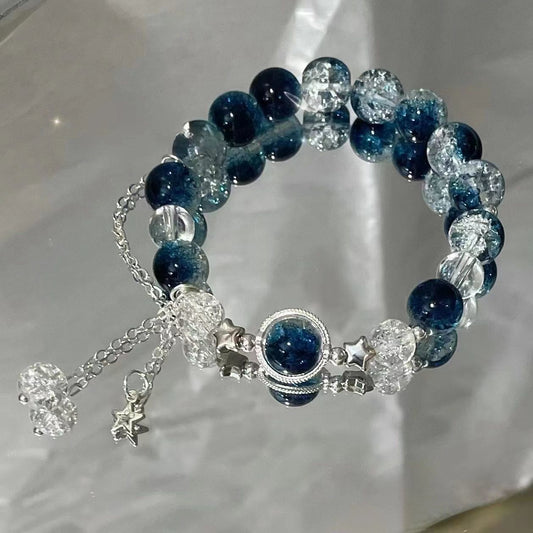 Pulsera de cristales azules    Ladies New Super Fairy XINGX Bracelet